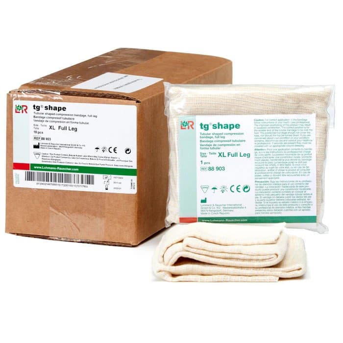 TG shape Tubular Bandage, Full Leg, Extra Large - Case of 10 - Image 1
