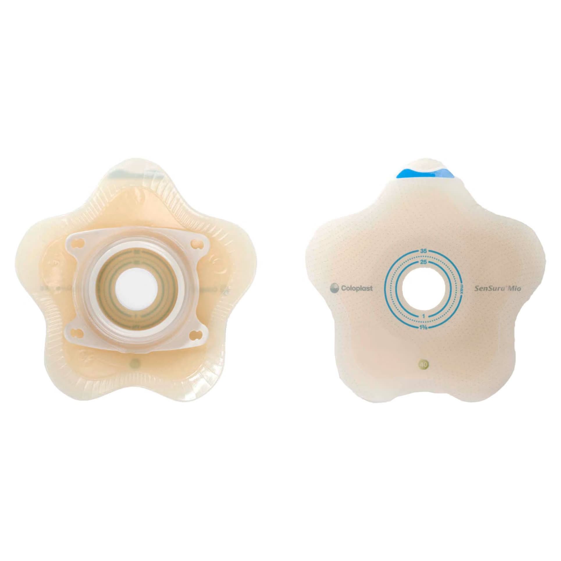 SenSura Mio Click Pre-cut Convex Flip Barrier, 3/4 Inch - Box of 5 - Image 1