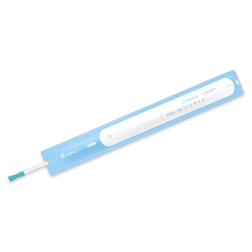 CompactCath OneCath Classic Urethral Catheter, Straight Tip, 16 Fr - Case of 900 - Image 1