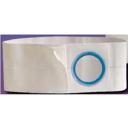 Nu-Hope Nu-Form 7" Ostomy Support Belt, 3-3/4" White, Large, Left - Each - Image 1