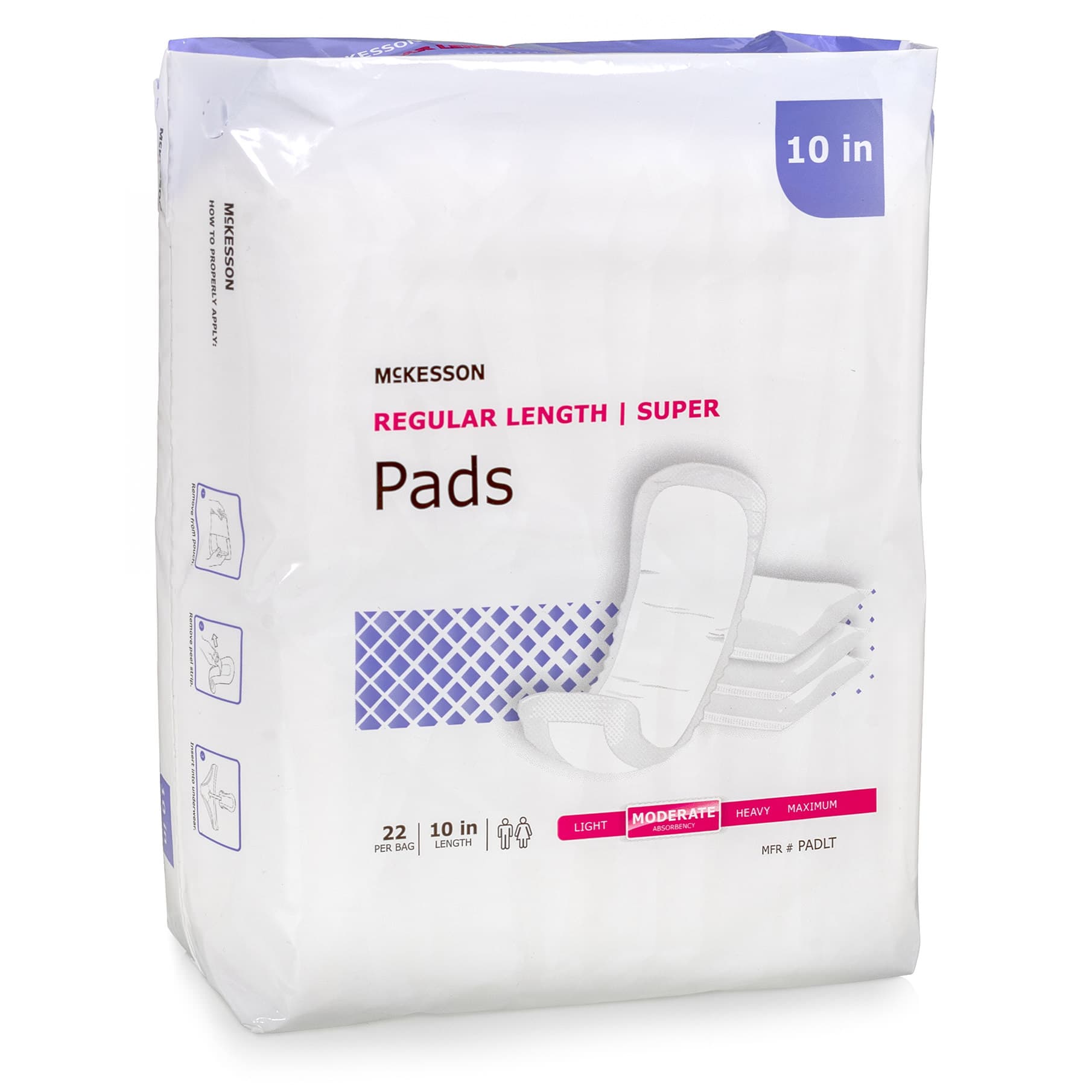 McKesson Super Bladder Control Pads - Case of 132 - Image 1