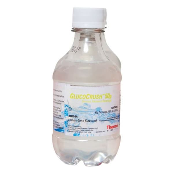 GlucoCrush Glucose Tolerance Beverage, 100 Gram, Lemon-Lime - Case of 24 - Image 1