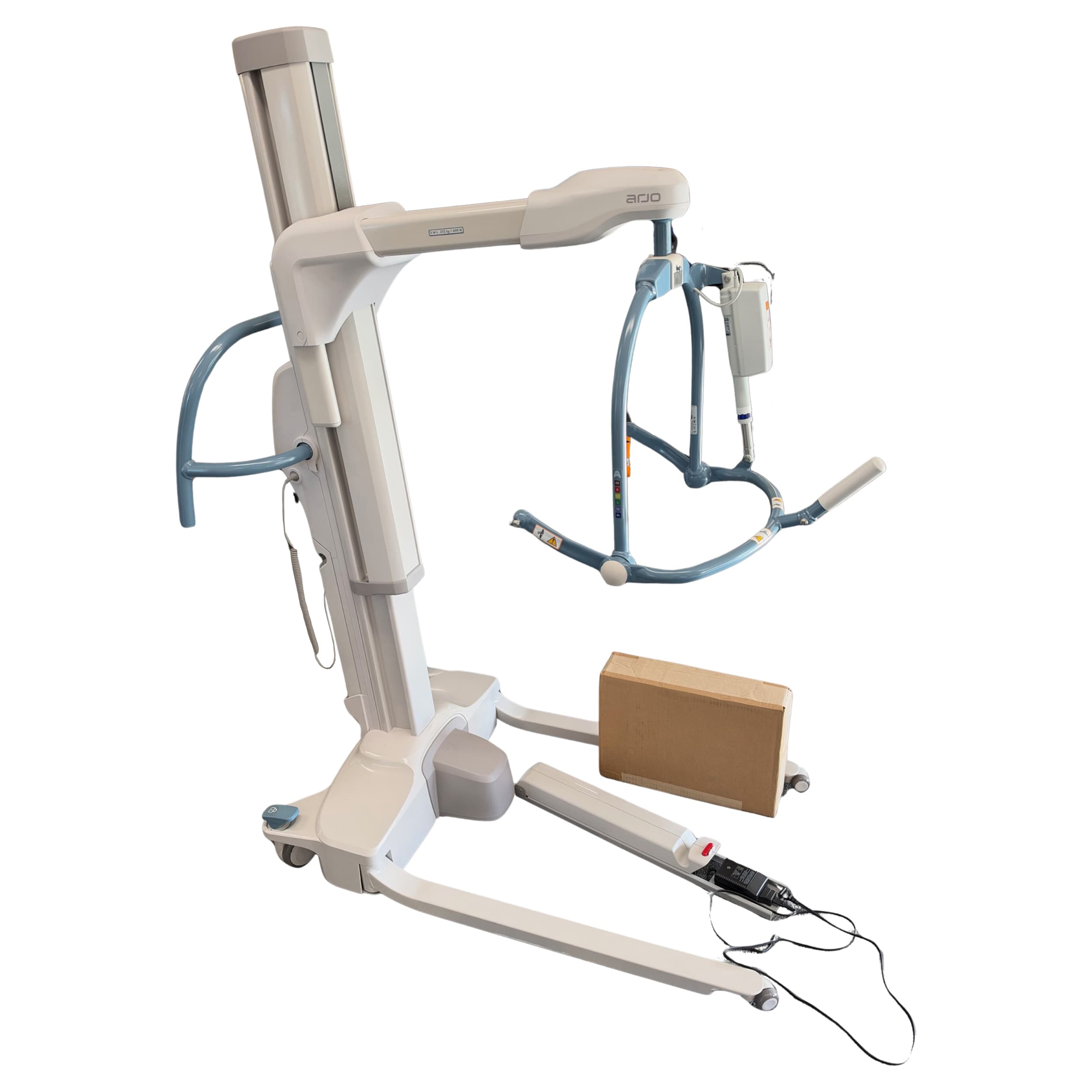 Arjo Maxi Move 5 X-Low Base Medium Powered DPS Motion Assist Patient Lift - Open Box