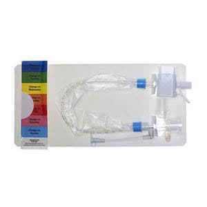 Medline Double-Swivel Closed Suction Catheter for Tracheostomy Care, 12 Fr - Image 1