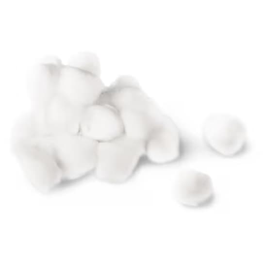Medline Nonsterile Rayon Ball, Medium, 0.3g - Case of 3400 - Image 1