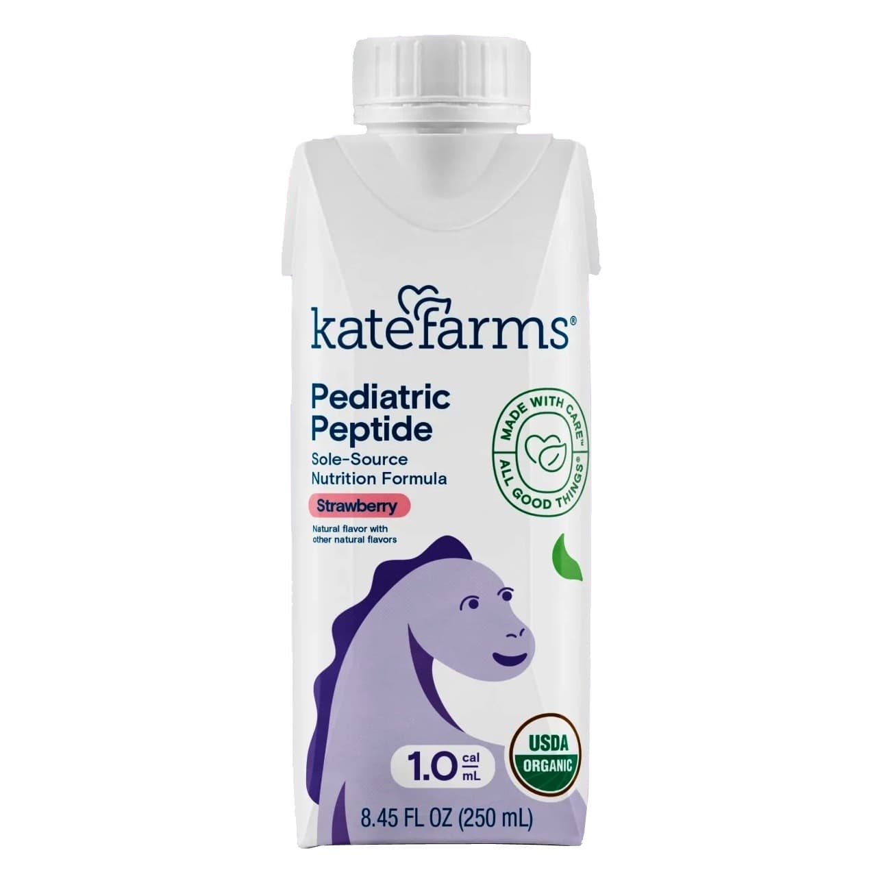 Kate Farm Pediatric Peptide 1.0 Nutrition Formula - Image 1