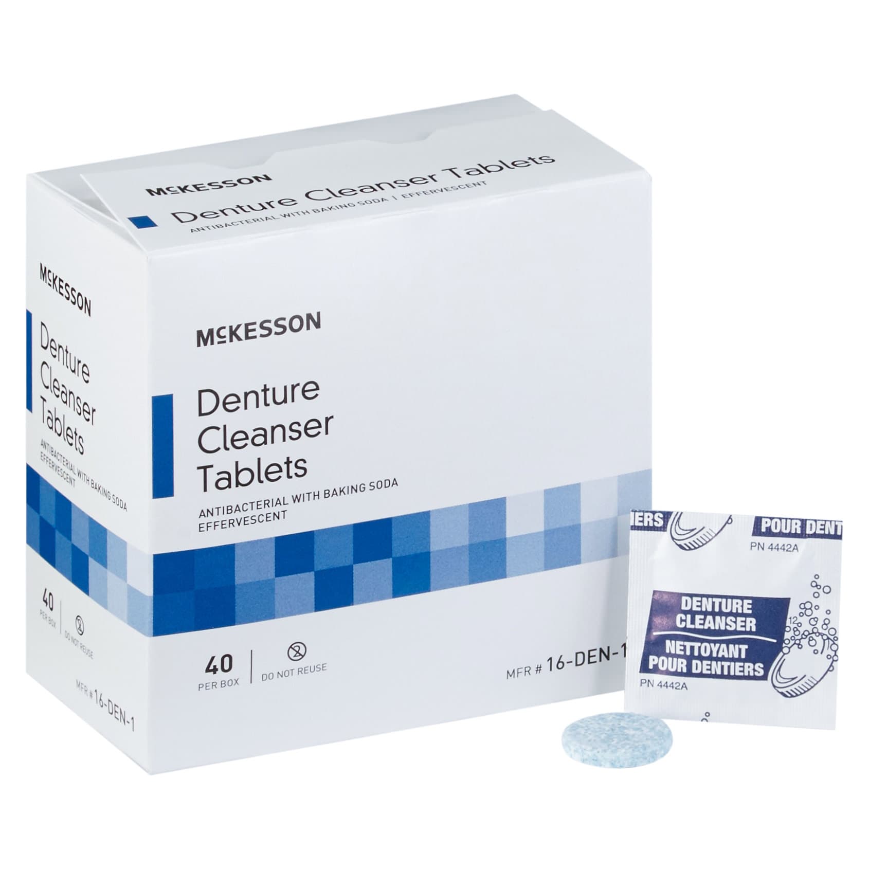 McKesson Denture Cleaner Tablets