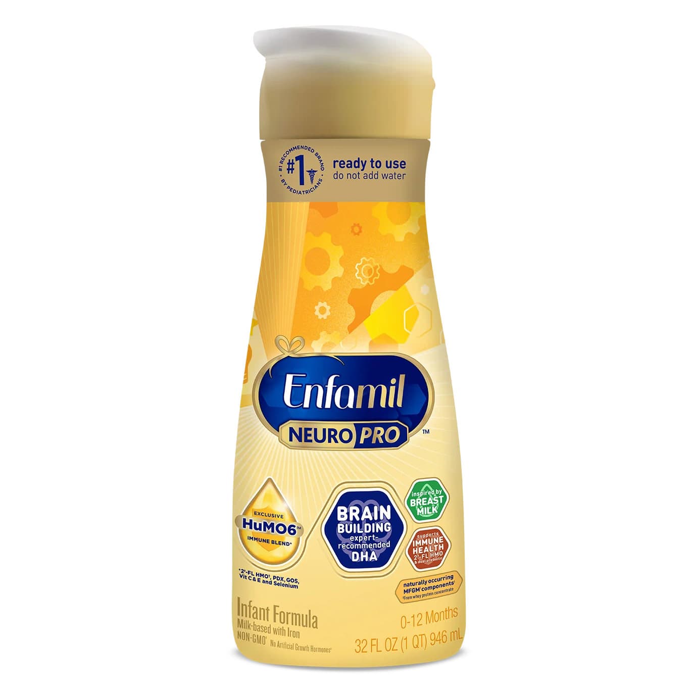 Enfamil NeuroPro Infant Formula with Iron, 32 oz - 1 Bottle - Image 1