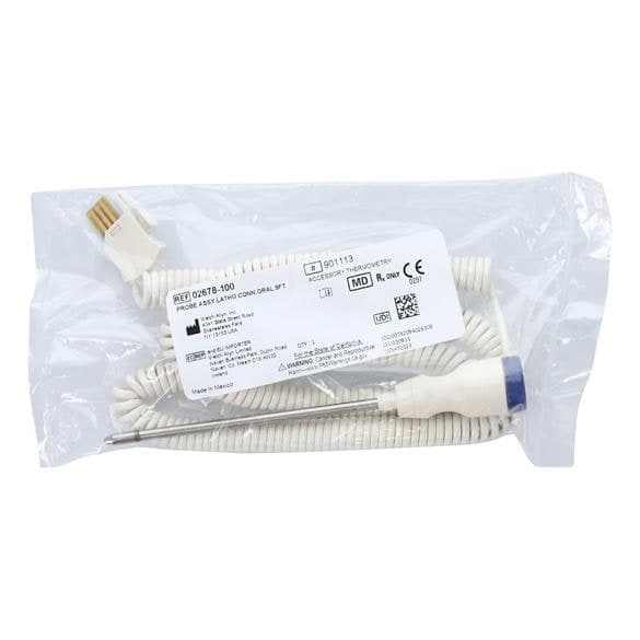 Spot Vital Oral Temperature Probe, 9 Foot Cord
