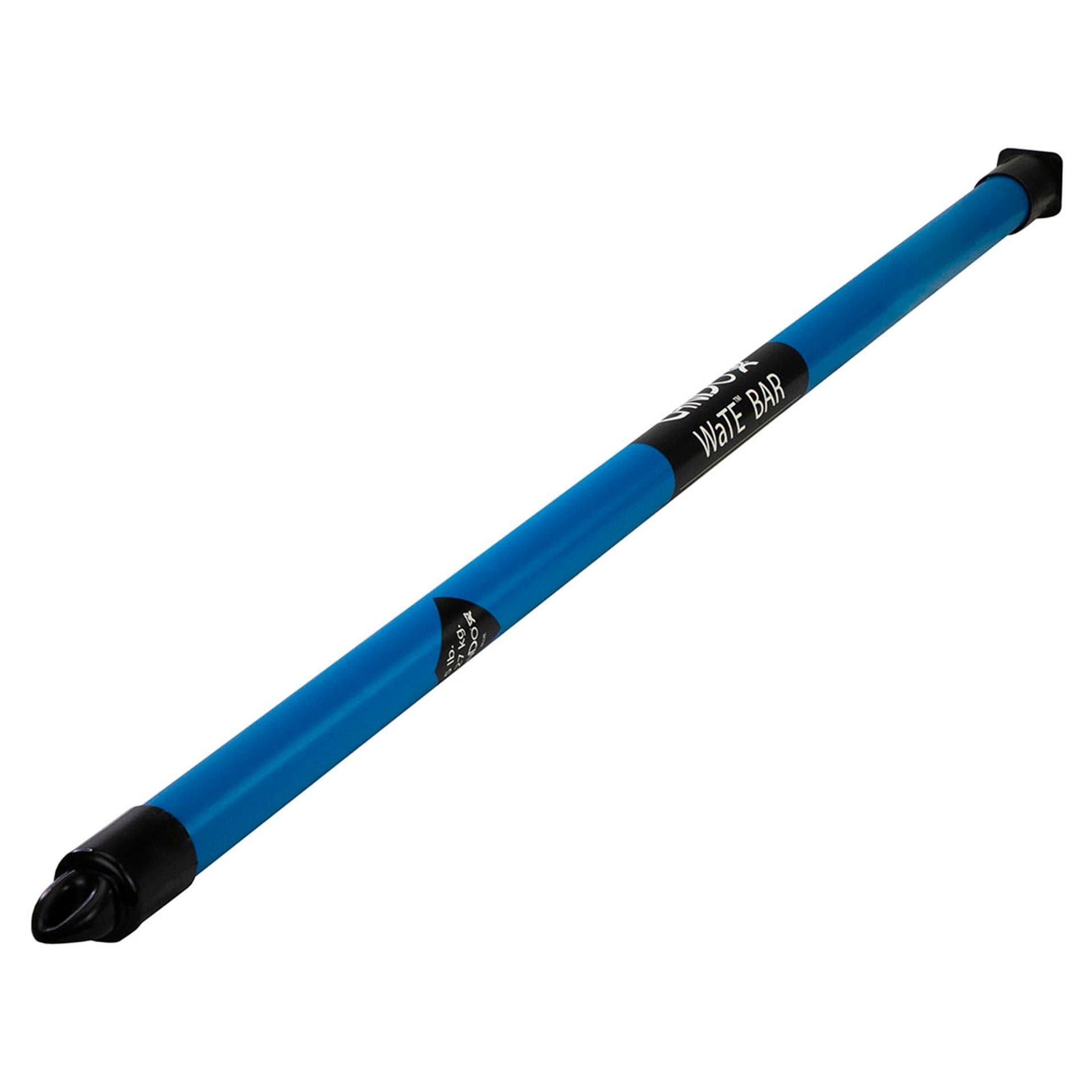 CanDo Slim Wate Bar, 3 Inch long, 1-1/2 Inch diameter, 5 lbs, Blue - Each - Image 1