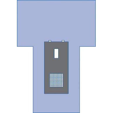 Medline Sterile Cystoscopy T-Drape - Case of 16 - Image 1