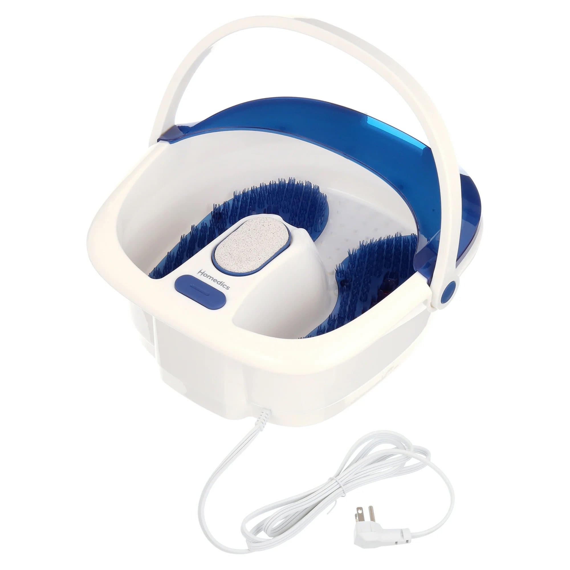 HoMedics Bubble Bliss Elite Blue Foot Bath with Heat Boost - 1 Each - Image 2