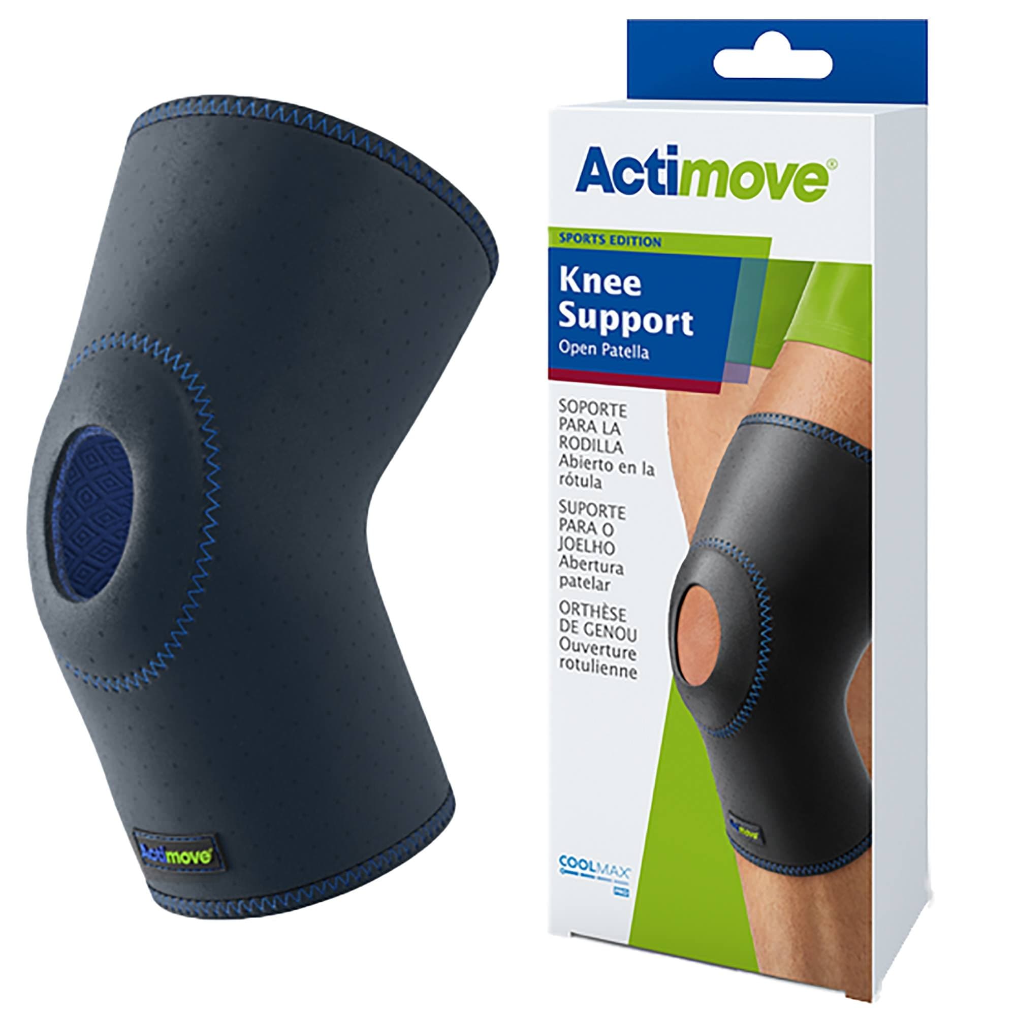 Actimove Knee Support Open Patella 3XLarge Navy - Image 1