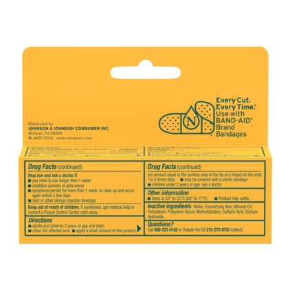 Neosporin Plus Pain Relief Ointment, 0.5 oz. - Each - Image 3