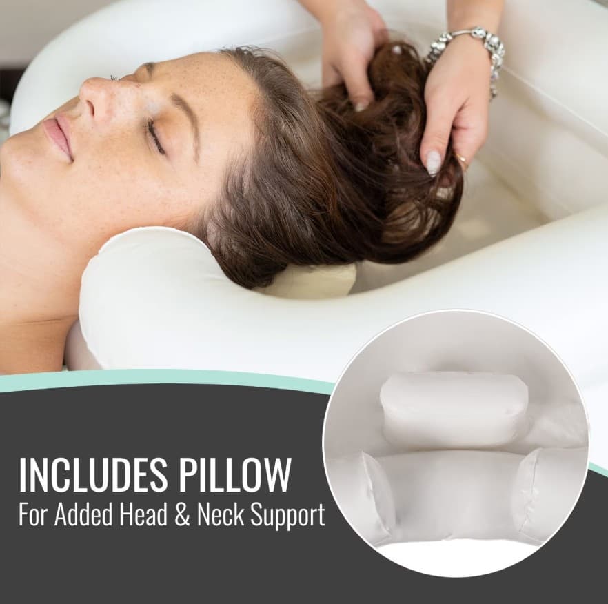 DMI Deluxe Inflatable Bed Shampoo Basin (Shampooer) - Image 3