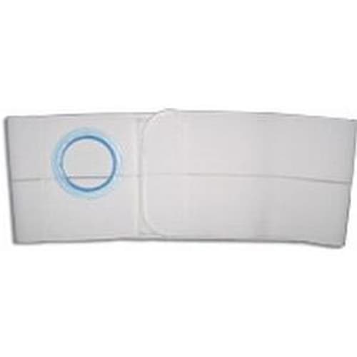 Nu-Hope 6" Regular Elastic Flat Panel Ostomy Support Belt, No Hole, Left, Large - Image 1