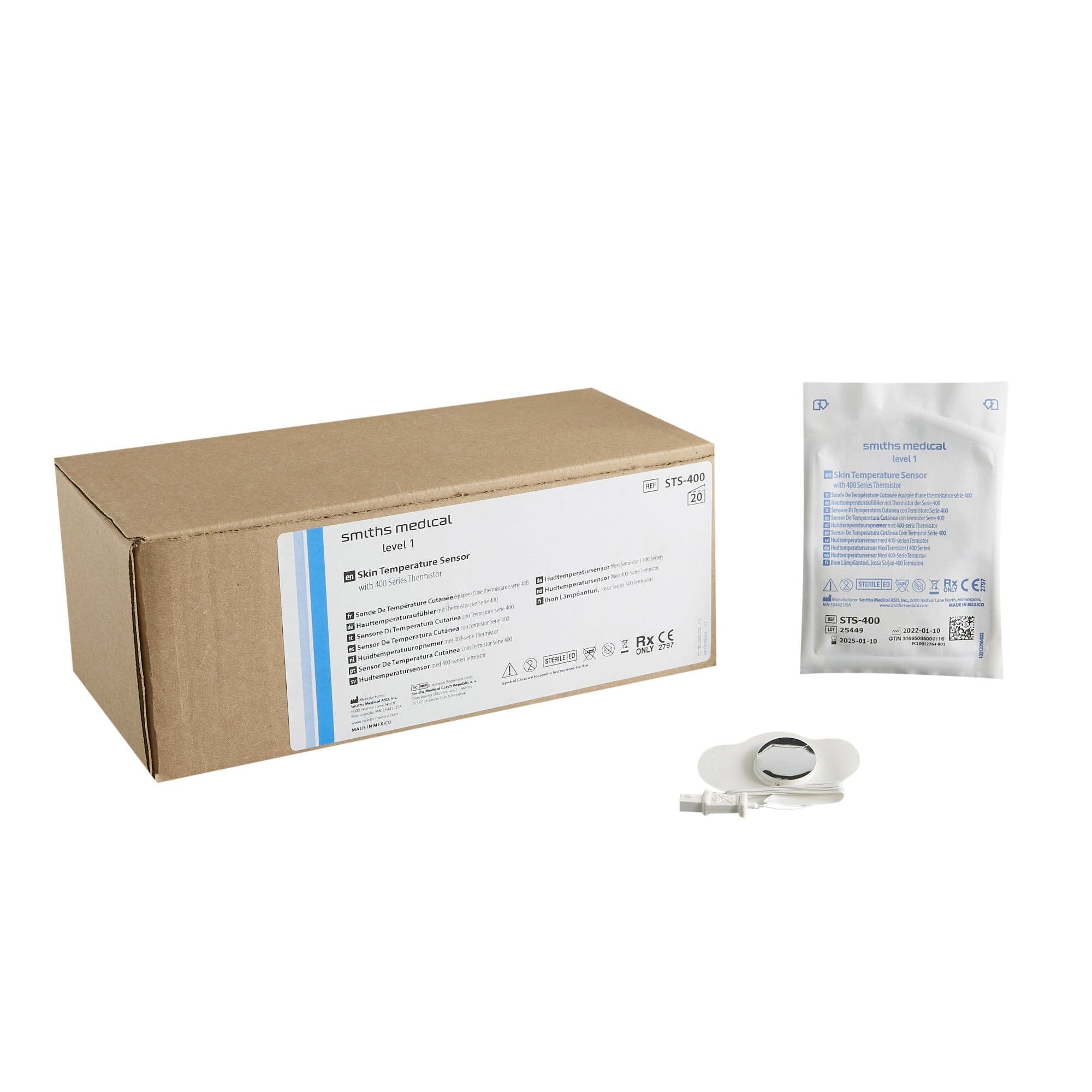 ICU Medical Series 400 Skin Temperature Sensor - Box of 20 - Image 1