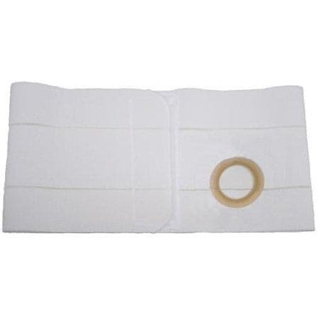 Nu-Hope Nu-Form 7" Ostomy Support Belt, 2-1/8" White, Large, Left - Each - Image 1