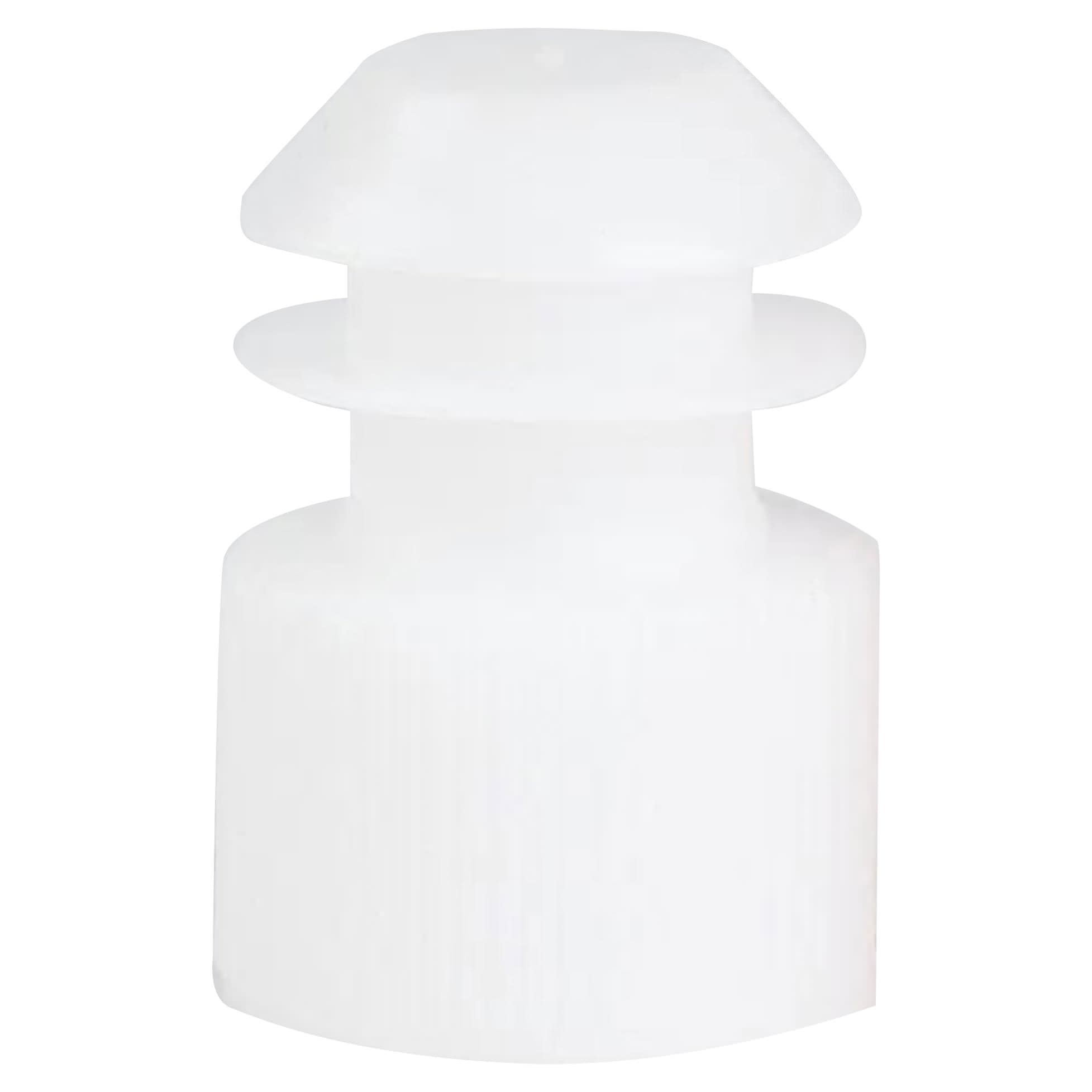 McKesson Tube Closure For Use with 16 mm Blood Drawing Tubes, Flanged Plug Cap, White - Case of 10000 - Image 1