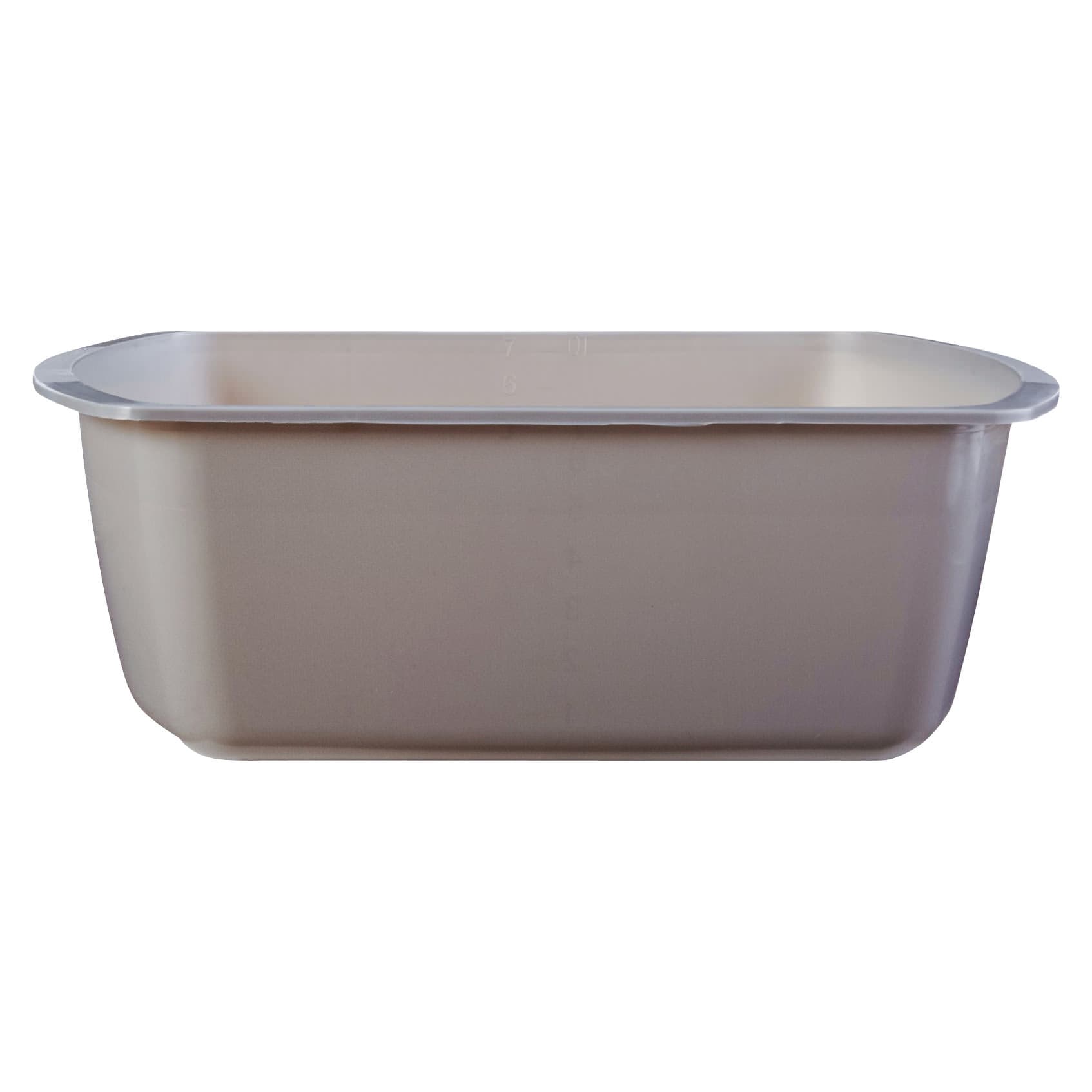 McKesson Wash Basin Graphite Rectangle NonSterile Disposable, 5 D x 10 W x 13 L Inch - Case of 50 - Image 1