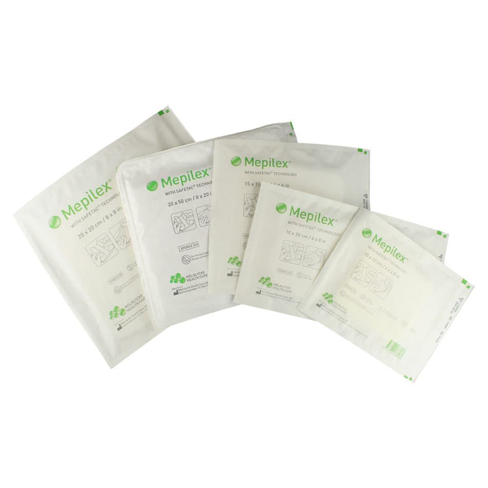 Mepilex Self-Adherent Absorbent Foam Dressing - Image 1