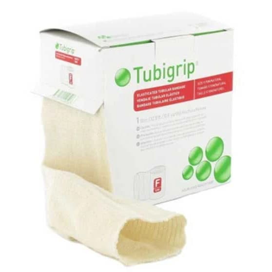 Tubigrip Elastic Tubular Support Bandage Natural Color, 4 Inch x 11 Yard, Size F - Each - Image 1