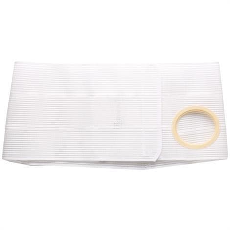 Nu-Form 9" Ostomy Support Belt without Prolapse Flap, 2-1/8 Inch 2XL, Right, White - Each - Image 1