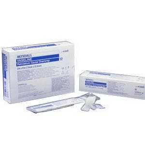 Vaseline Petrolatum Impregnated Overwrap Gauze Dressing, Sterile, 1" x 36" - Box of 12 - Image 1