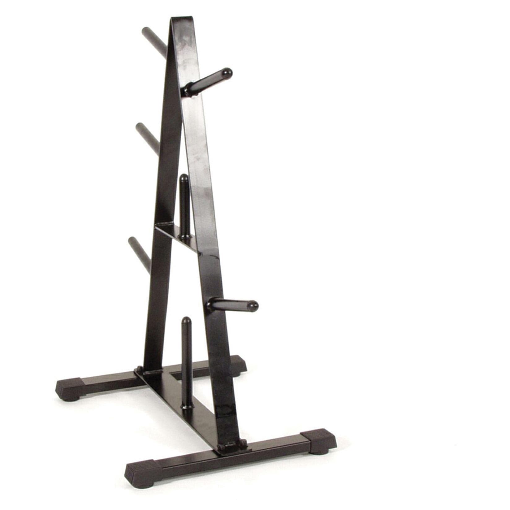CanDo Iron Disc Weight Cart, Stationary Rack, 37 L x 22 W x 15 H Inch - Image 1