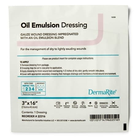 Dermarite Oil Emulsion Non-Adherent Wound Dressing - Image 6