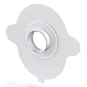 Blom-Singer Accufit Adhesive Tracheostoma Housing, Oval Extra Shape - Box of 30 - Image 1