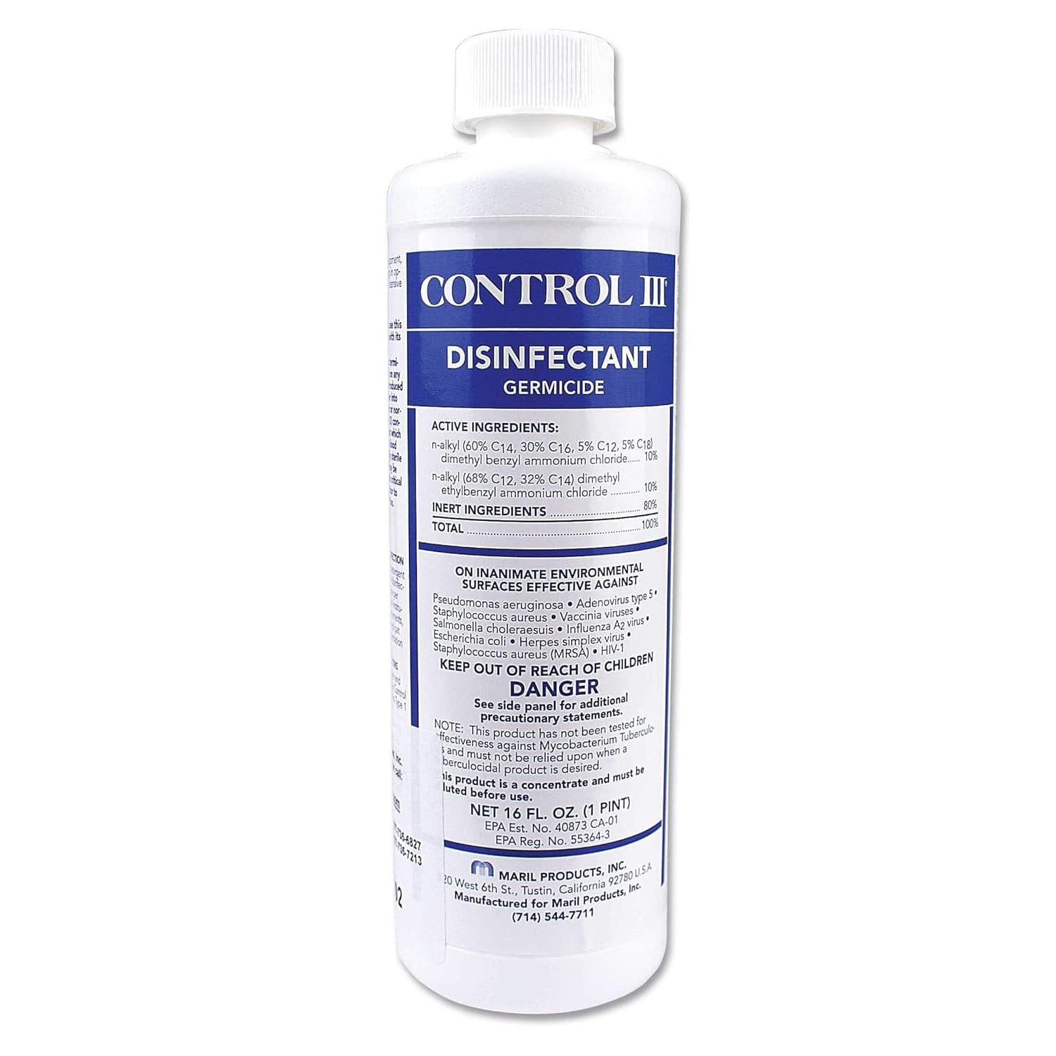 Control III Disinfectant Germicide