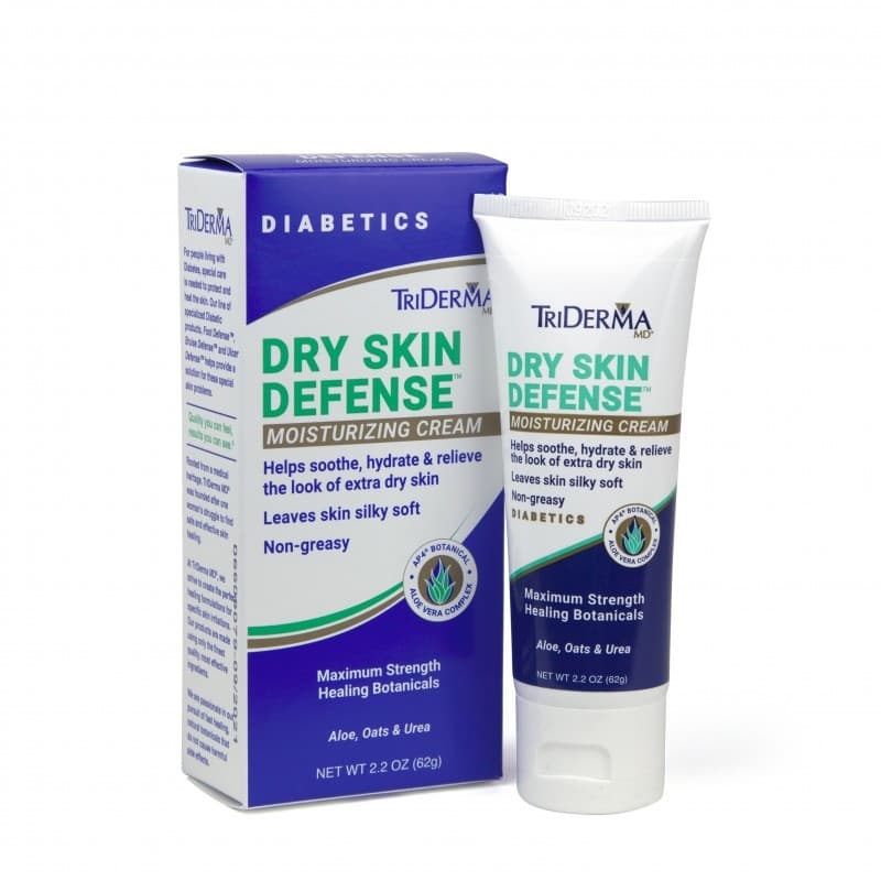 TriDerma Diabetics Dry Skin Defense Moisturizing Cream