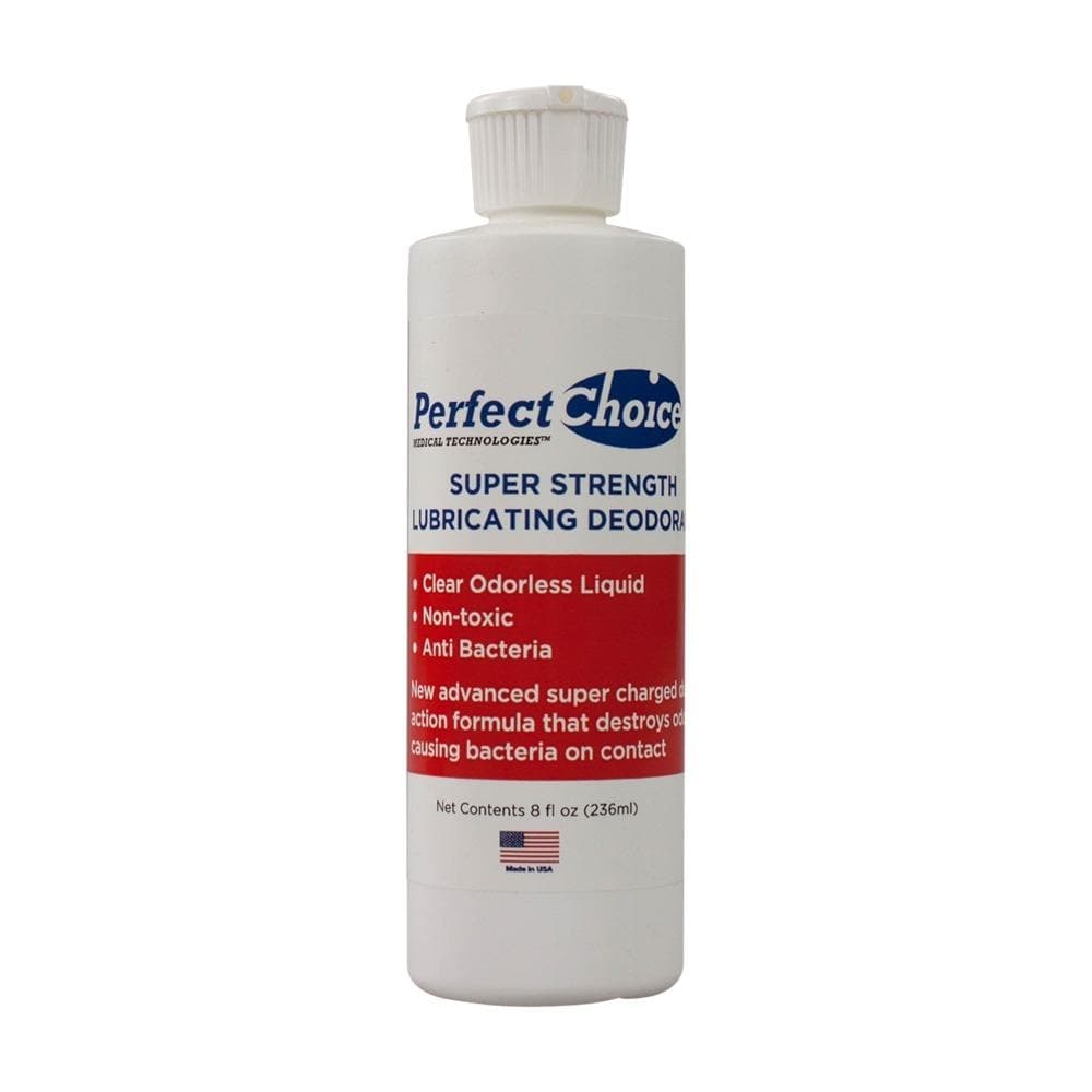Perfect Choice Super Strength Lubricating Ostomy Deodorant, Red Label, 8 oz Bottle - Image 1