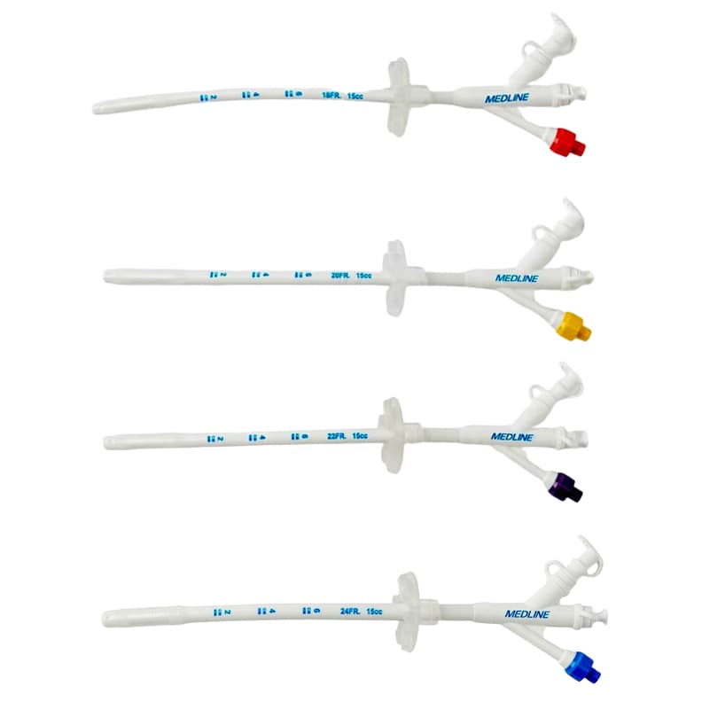 Medline 3-Port Silicone Gastrostomy Feeding Tube