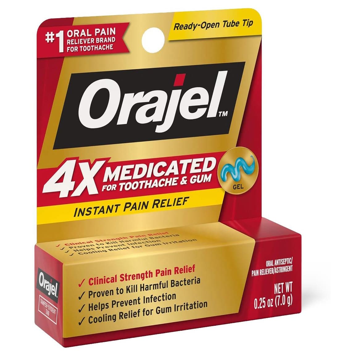 Orajel 4X Medicated Toothache and Gum Gel - Image 2