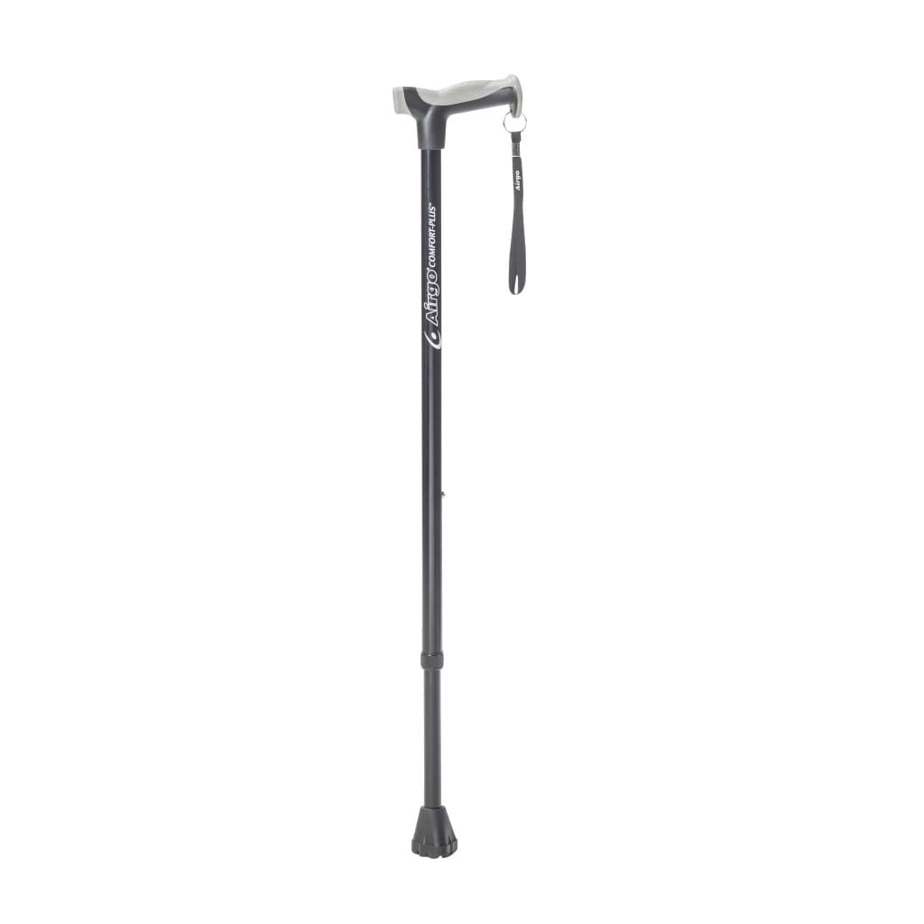 Drive Airgo Derby Walking Cane, Black - Case of 6 - Image 1