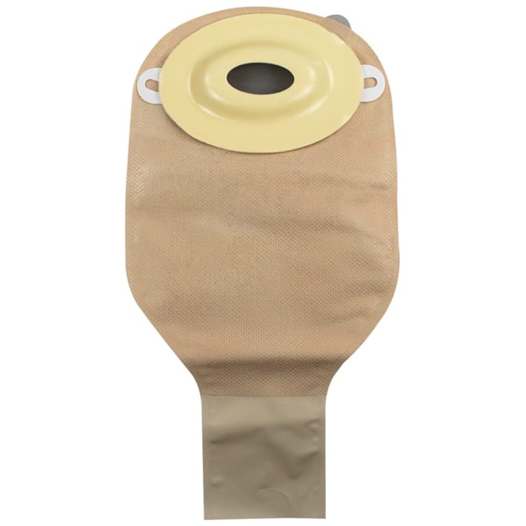 Nu hope Adult Precut drainable pouch, Oval opening, Half Convex - Box of 10 - Image 1