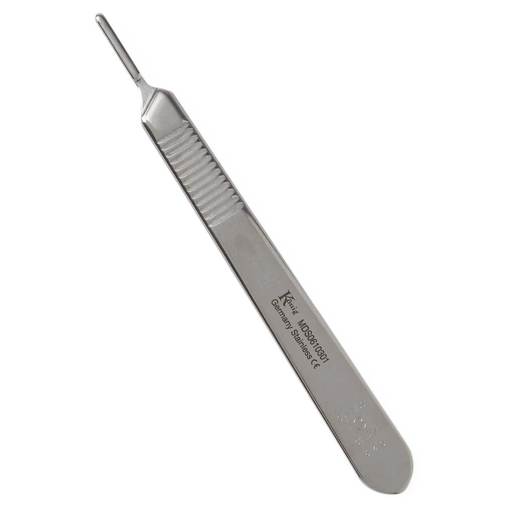 Medline Flat Scalpel Knife Handle, 5 Inch Length - Each - Image 1