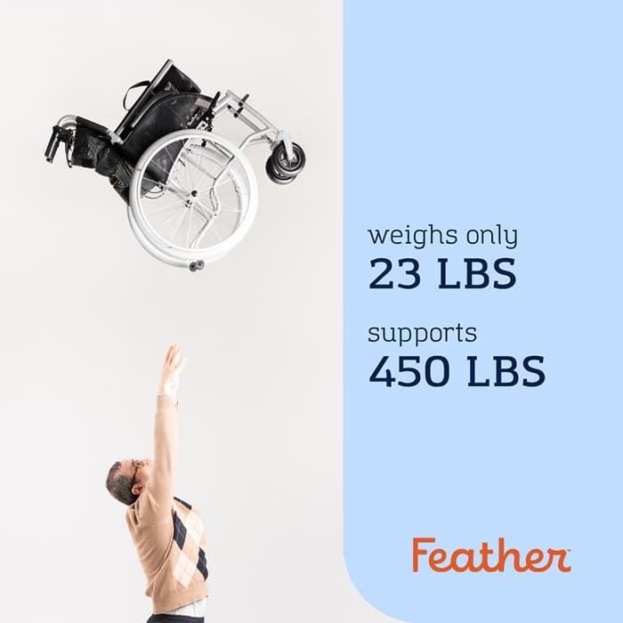 Feather Heavy Duty Bariatric Wheelchair - Image 3