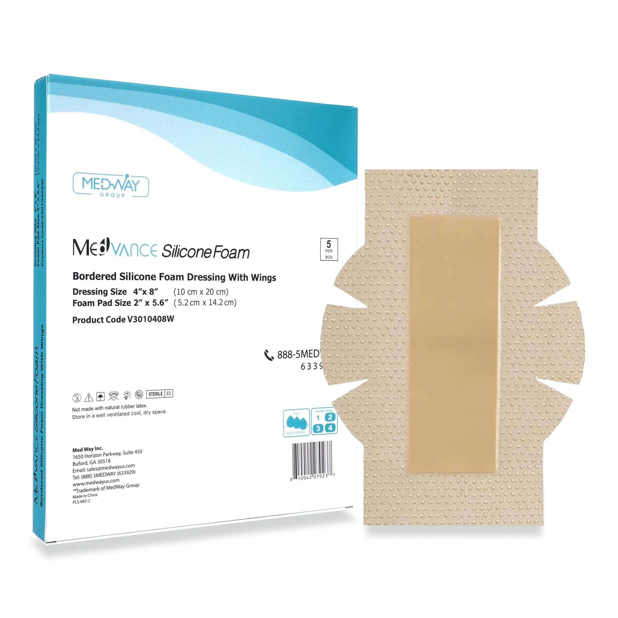 MedVance Bordered Silicone Foam Dressing - Image 5