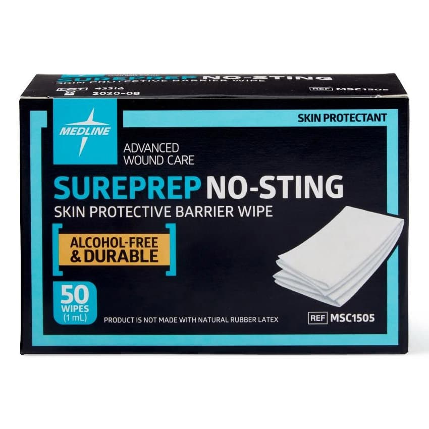 SurePrep No-Sting Skin Protective Barrier Wipes - Image 2