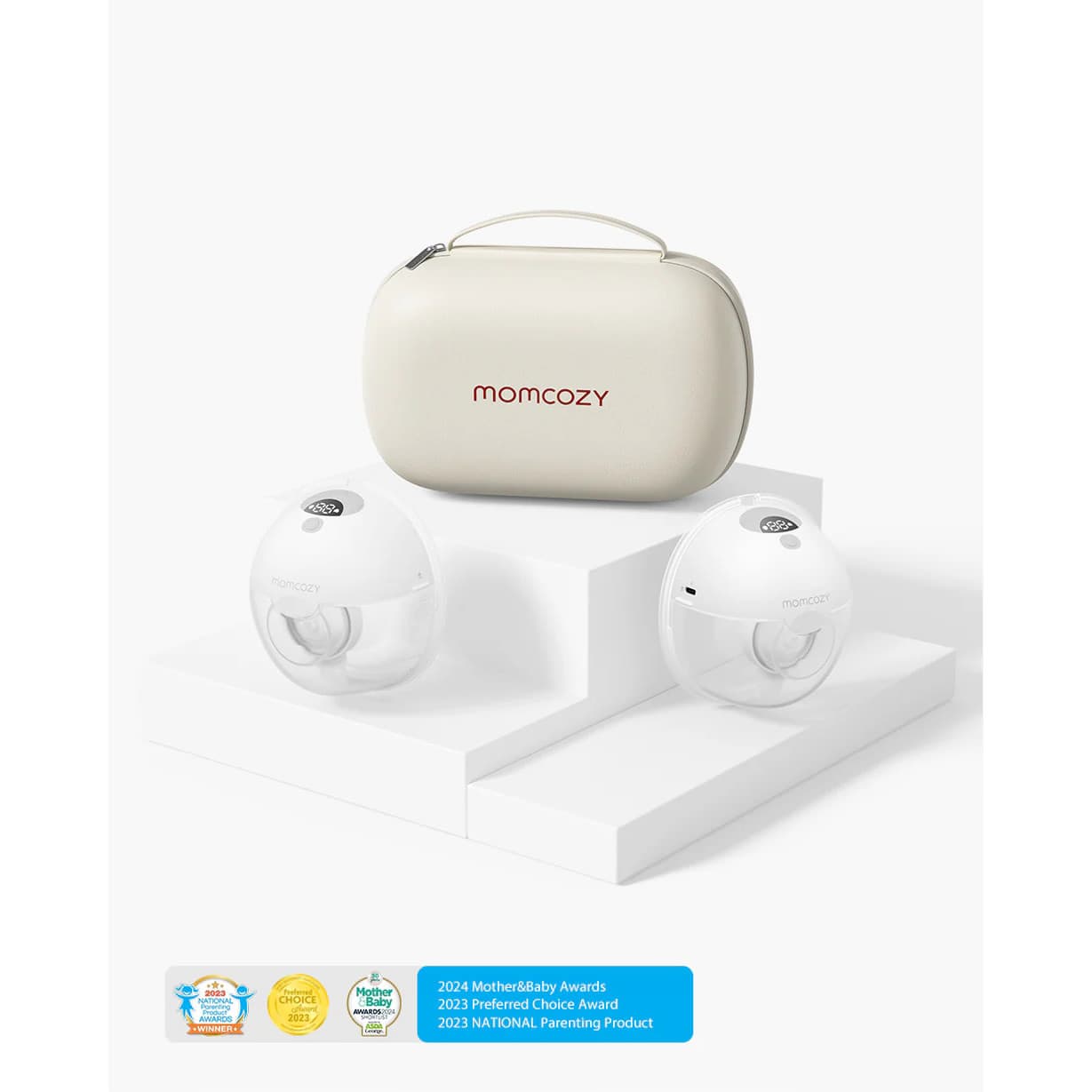 Momcozy M5 Double Wearable Breast Pump - Each - Image 1