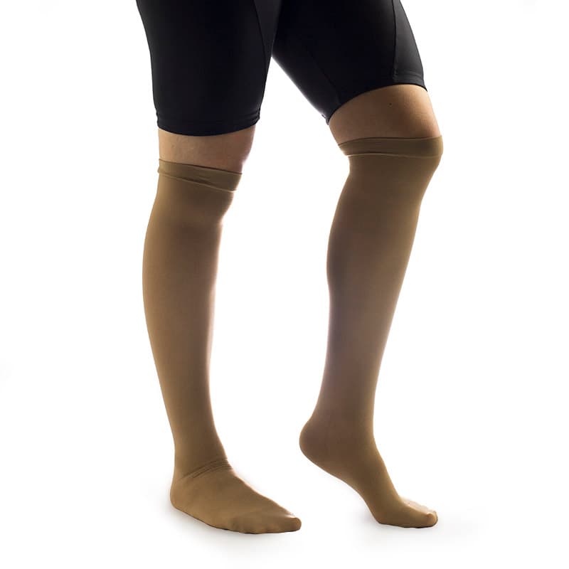 T.E.D Knee-High Continuing Care Anti-Embolism Stockings, Beige, Small-Long - Pair - Image 1