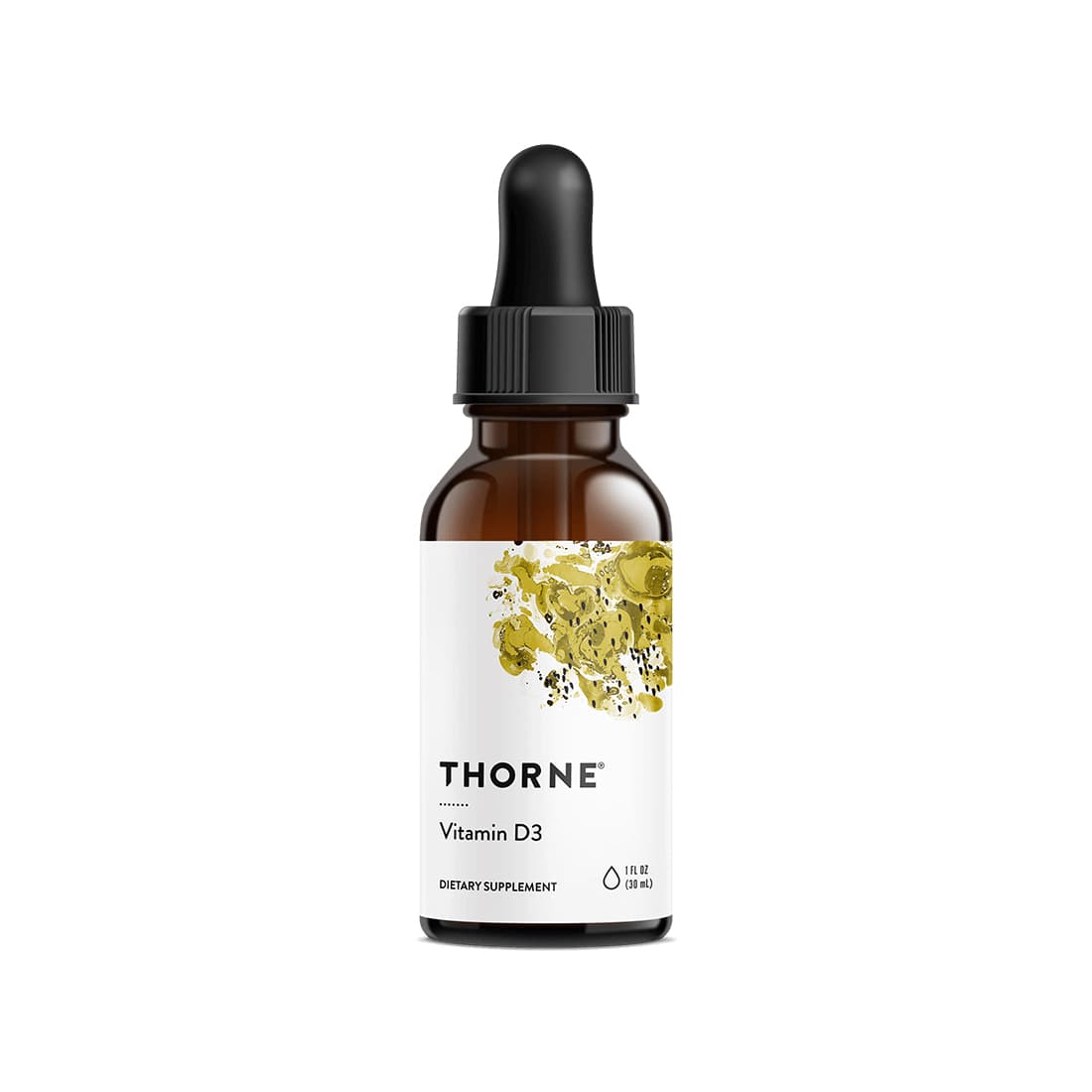 Thorne Vitamin D3 Liquid, 1 oz - Bottle - Image 1