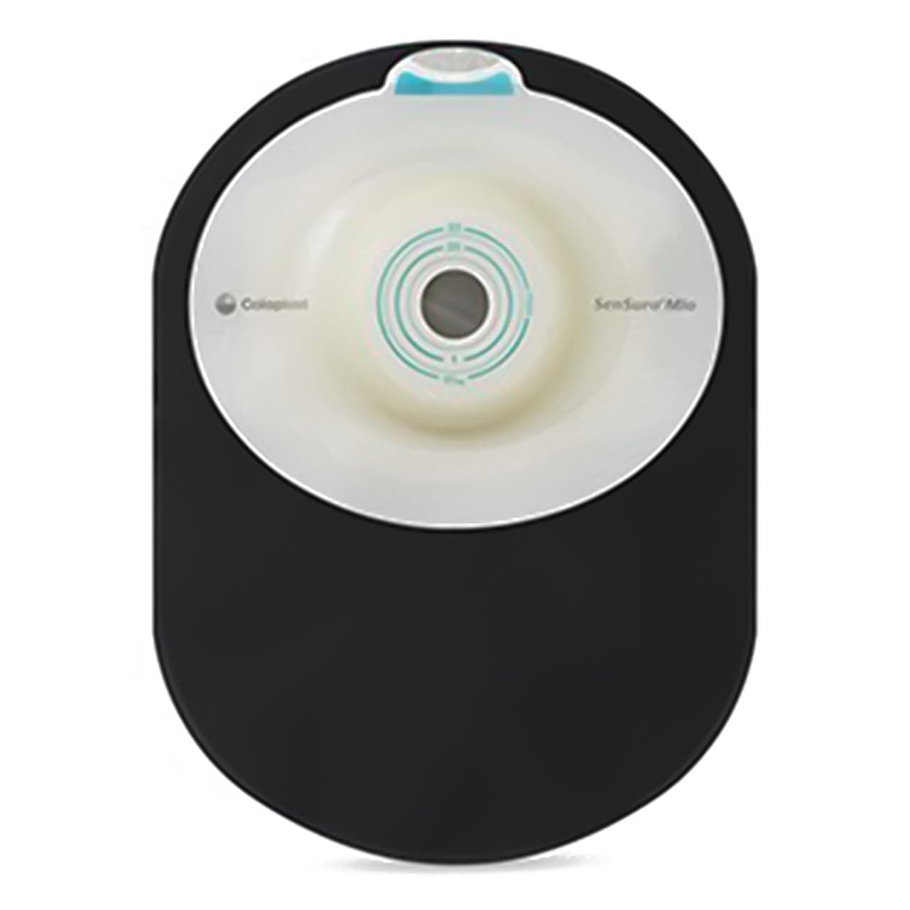 SenSura Mio Midi Convex Deep 1-piece closed pouch, Black - Image 2