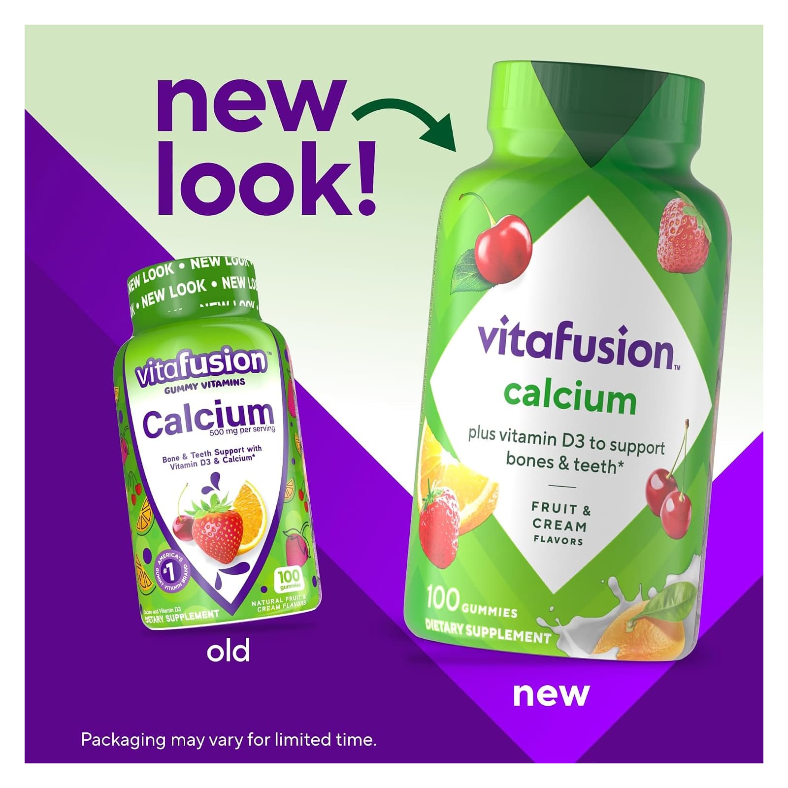 Vitafusion Calcium plus Vitamin D3 Gummies - Image 3