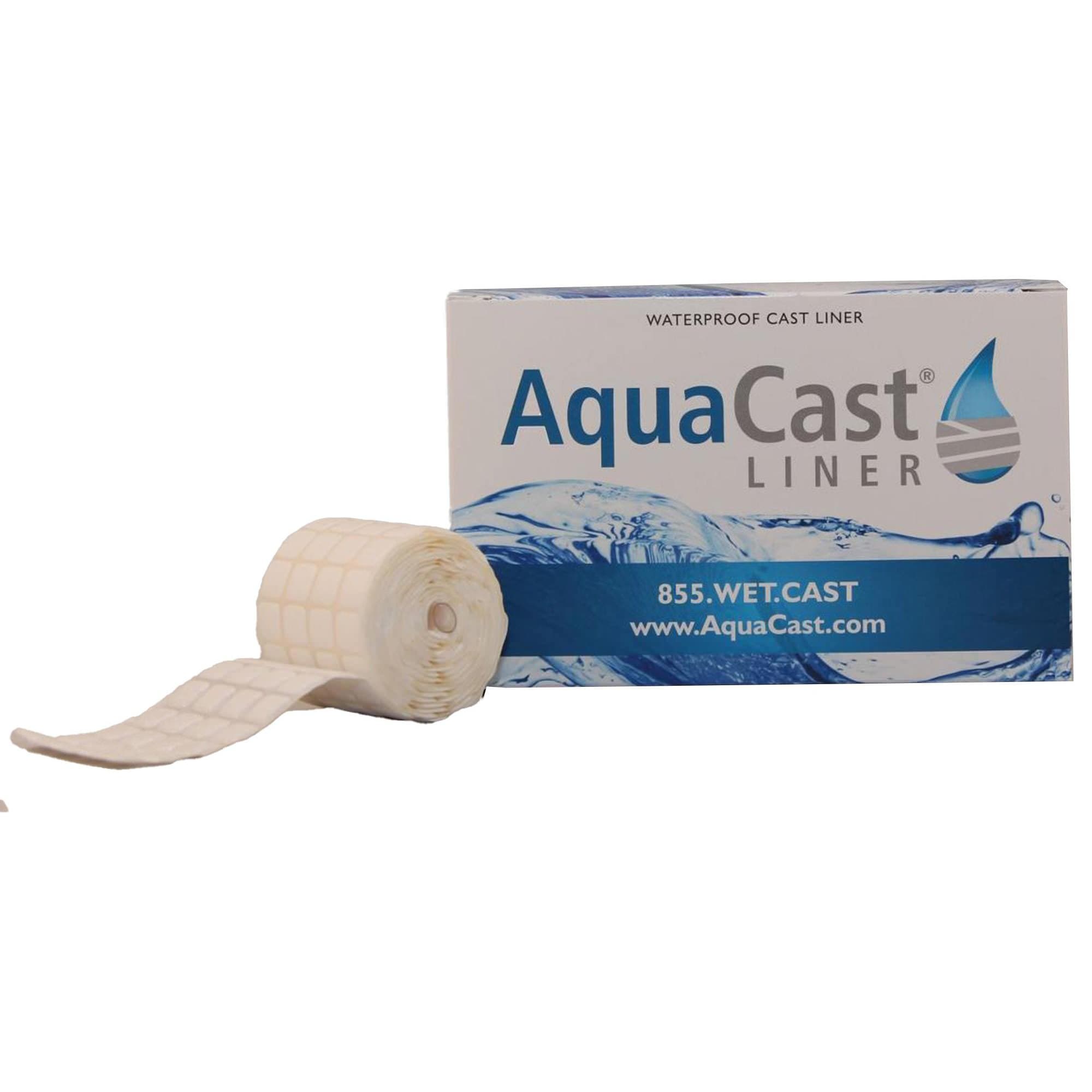 AquaCast Cast Padding Waterproof Adhesive White - Image 1