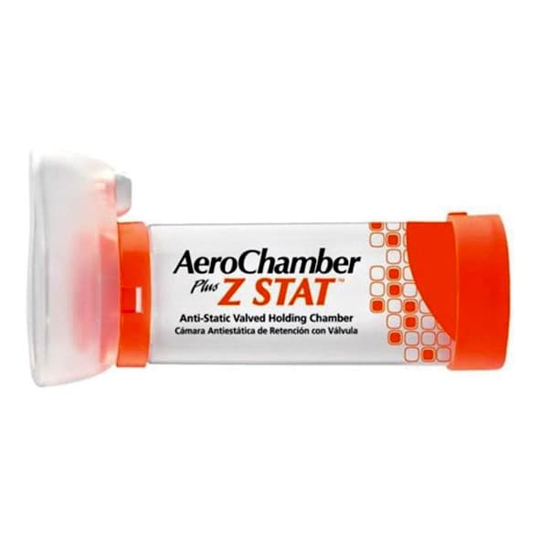 Monaghan Z STAT Anti-Static Valved Holding Chamber with ComfortSeal Mask, Small - Image 1