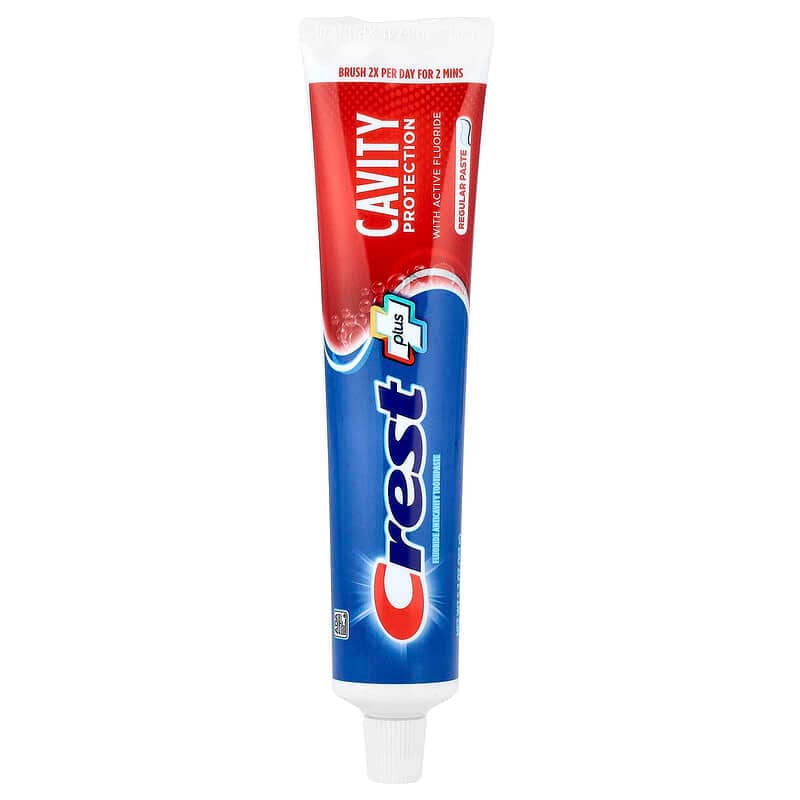 Crest Plus Cavity Protection Toothpaste, Regular, 5.7 oz - Each - Image 1
